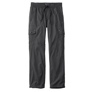 L.L. Bean Women’s Vista Camp Straight-Leg Gray Cargo Pants Size S